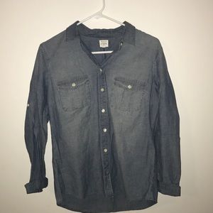 J Crew- The Perfect Chambray Shirt